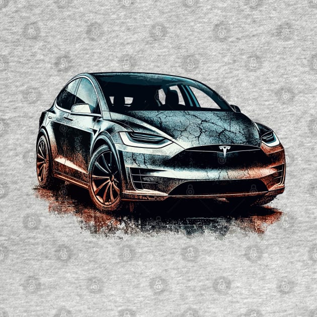 Tesla Model X by Vehicles-Art